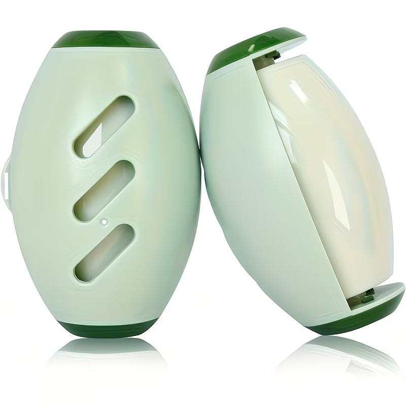 أربع كرات لتنظيف الملابس من الوبر والشعر (محمولة وقابلة للغسل وإعادة الاستعمال)